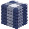 White & Navy Blue