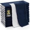 Navy Blue & White