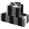 image:imageHomaxy Kitchen Towels and Dishcloths Set 12 x 12 and 13 x 28 Inches Set of 8 Bulk Cotton Waffle Weave Check Plaid Kitchen Towels Super Soft and Absorbent Dish Towel White amp RedWhite  Black
